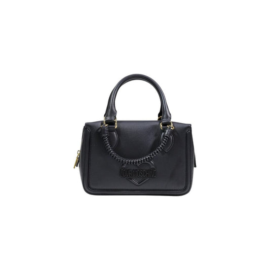 Love Moschino Black Polyethylene Handbag 1728,71956299936,Bags,Black,Handbags - Bags,Love Moschino,New with tags,Women