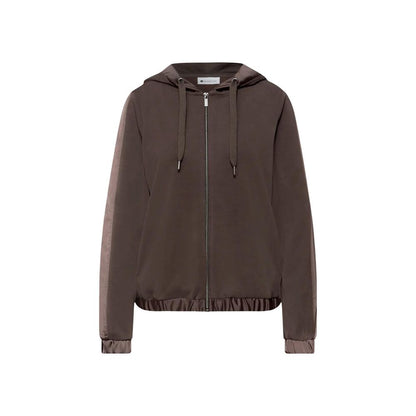 Street One Brown Modal Hoodie 1728,34 | XXS,71956299936,Brown,Clothing,Hoodies - Sweaters - Clothing,IT36|XXS,IT38|XS,IT40|S,New with tags,Street One,Sweaters - Clothing,Women