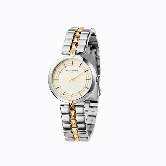 Pierre Cardin Gray Stainless Steel Dress Watch 1728,67434610848,Accessories,Dress Watches - Watches - Accessories,Gray,New with tags,Pierre Cardin,Watches - Accessories,Women