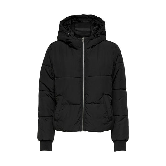 Jacqueline De Yong Black Polyester Jacket