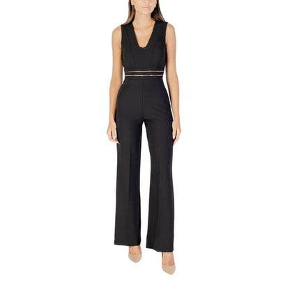 Rinascimento Black Polyester Jumpsuit 1728,71956299936,Black,Clothing,IT42|M,IT44|L,Jumpsuits - Clothing,Jumpsuits - Jumpsuits - Clothing,New with tags,Rinascimento,Women,XL