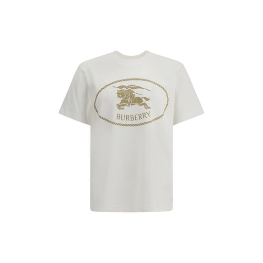 Burberry White Cotton T-Shirt