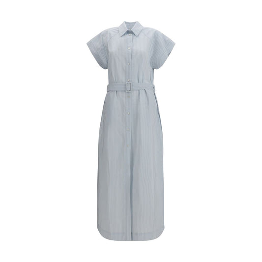 Jacob Cohen Blue Copper Long Dress