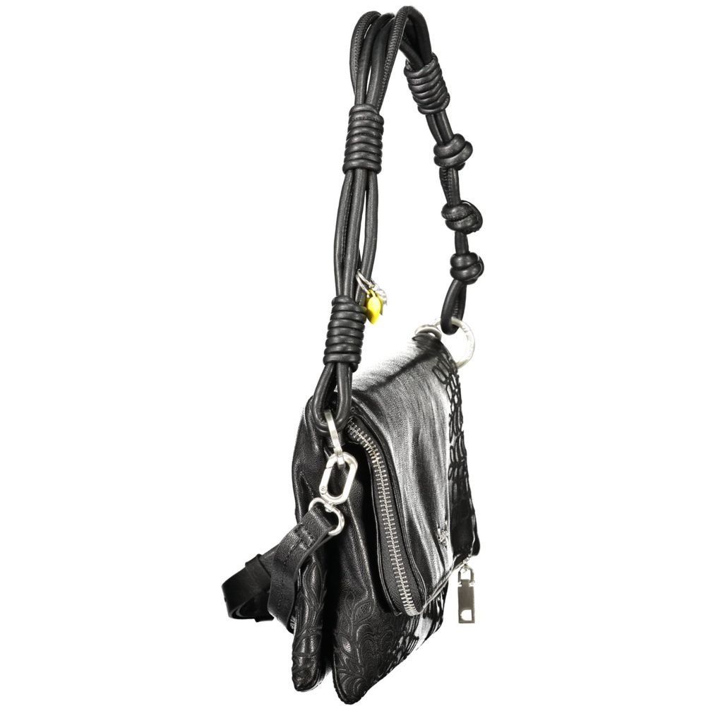 Desigual Black Polyurethane Women Handbag