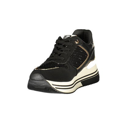 Laura Biagiotti Blue Polyurethane Women Sneaker