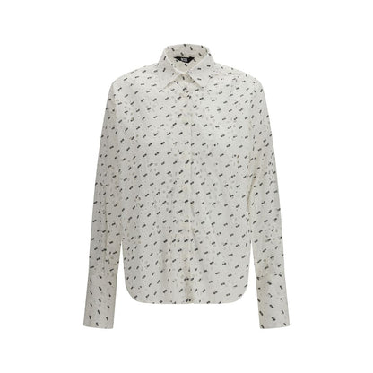 GCDS White Cotton Shirt