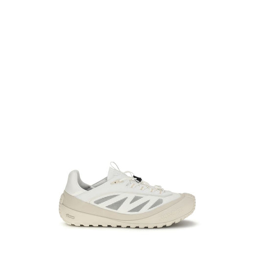 Moncler White Polyamide Athletic Sneakers 1728,72470364320,Athletic - Sneakers - Shoes,EU40/US7,EU41.5/US8.5,EU41/US8,EU43/US10,EU44/US11,EU45/US12,Men,Moncler,New with tags,Shoes,Sneakers - Shoes,White