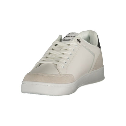 Gas White Polyurethane Men Sneaker 1728,67403481248,Athletic - Sneakers - Shoes,EU40/US7,EU41/US8,EU42/US9,EU43/US10,EU44/US11,EU45/US12,EU46,Gas,Men,New with tags,Shoes,Sneakers - Shoes,White