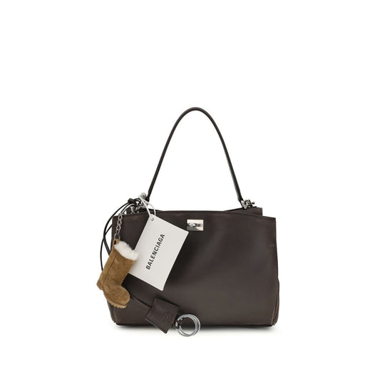 Balenciaga Brown Calf Leather Bos Taurus Shoulder Bag 1728,72470364320,Bags,Balenciaga,Brown,New with tags,Shoulder Bags - Bags,Women