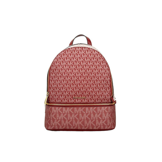 Michael Kors Rhea Medium PVC Backpack Bookbag 1728,67346104480,Bags,Gold,Handbags - Bags,Michael Kors,New with tags,Women