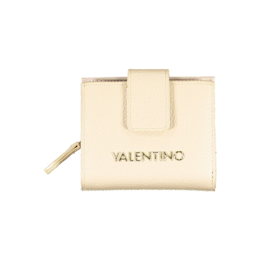 Valentino Beige Polyurethane Women's Wallet