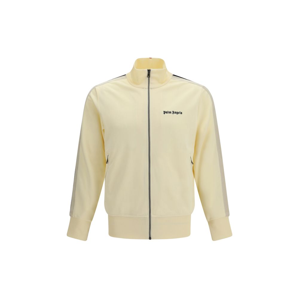 Palm Angels Beige Polyester Sweatshirt 1728,72470364320,Beige,Clothing,L,M,Men,New with tags,Palm Angels,S,Sweaters - Clothing,Sweatshirts - Sweaters - Clothing,XL