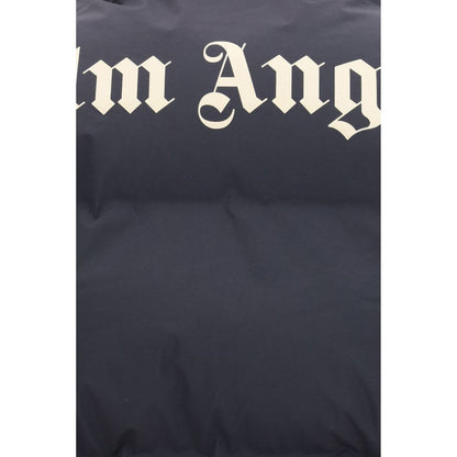Palm Angels Black Polyamide Full-Length Jacket 1728,72470364320,Black,Clothing,Full-Length Jackets - Jackets & Coats - Clothing,Jackets & Coats - Clothing,L,M,Men,New with tags,Palm Angels,S,XL