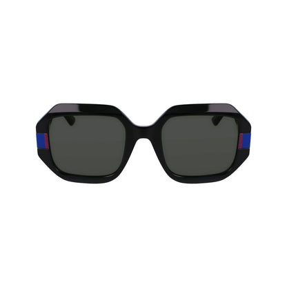 Karl Lagerfeld Black Injected Sunglasses