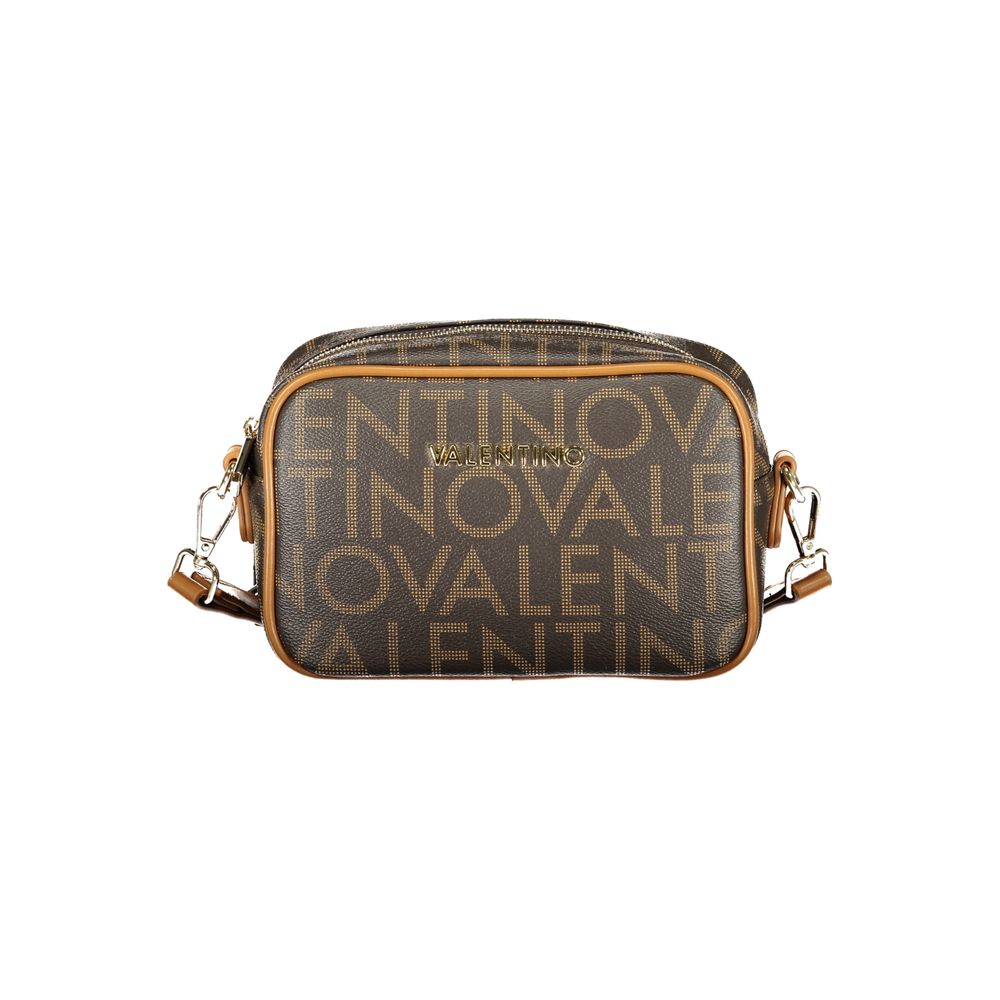 Mario Valentino Brown Polyurethane Women's Bag