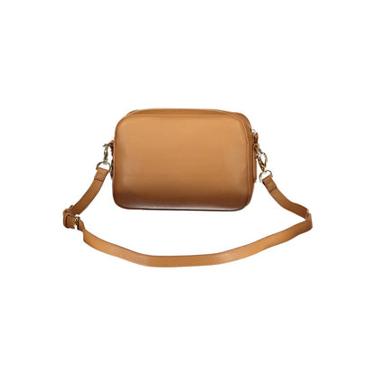 Mario Valentino Brown Polyurethane Women's Bag