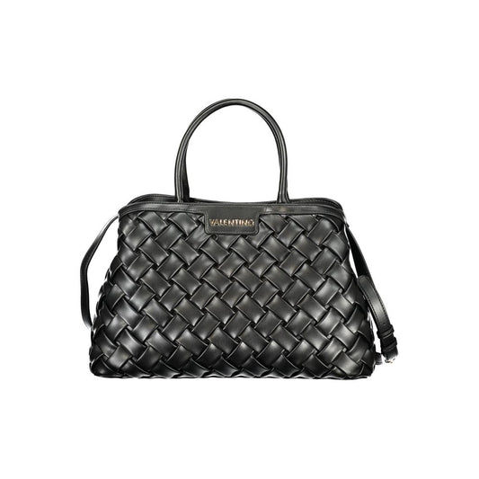 Mario Valentino Black Polyurethane Women's Bag