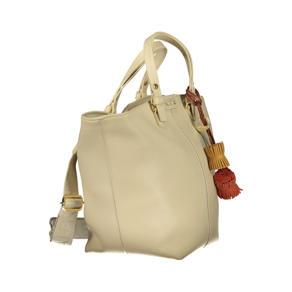 Mario Valentino Beige Polyurethane Womens Bag