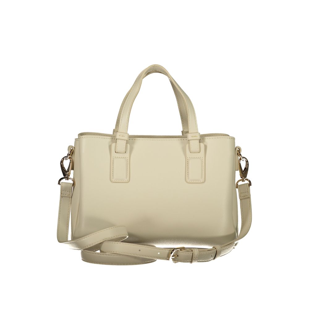 Mario Valentino Beige Polyurethane Women's Bag