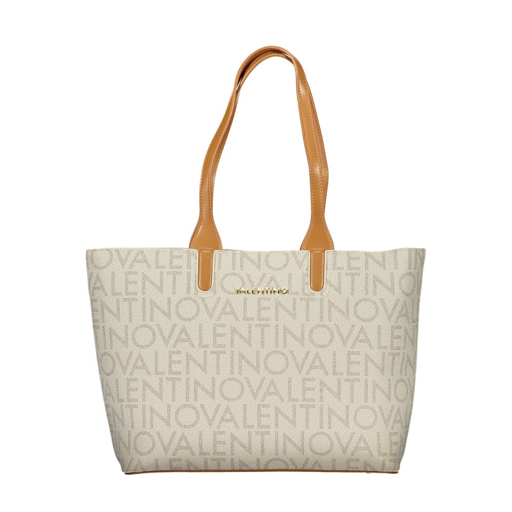 Mario Valentino Beige Polyurethane Women's Bag