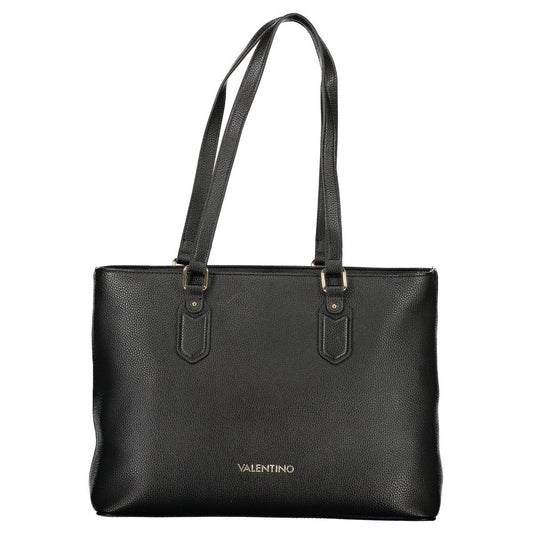Valentino Black Polyethylene Handbag