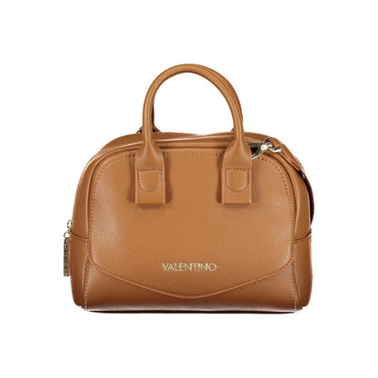 Mario Valentino Brown Polyurethane Women Bag