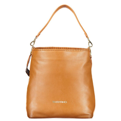 Valentino Brown Polyethylene Handbag