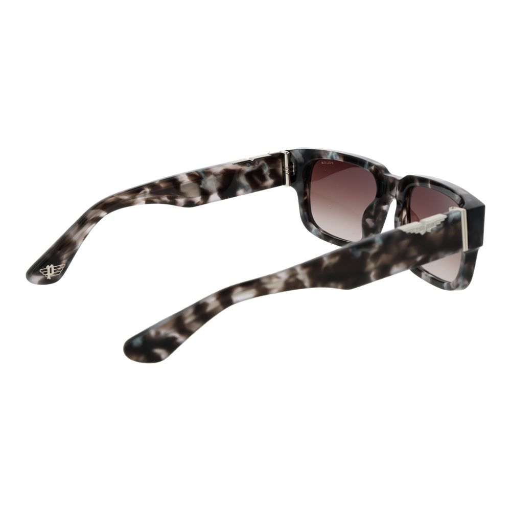 Police Gray Cellulose Acetate Sunglasses