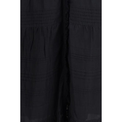 Marant Etoile Black Cotton Casual Dress