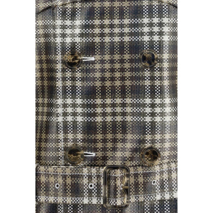 Burberry Brown Polyester Coat