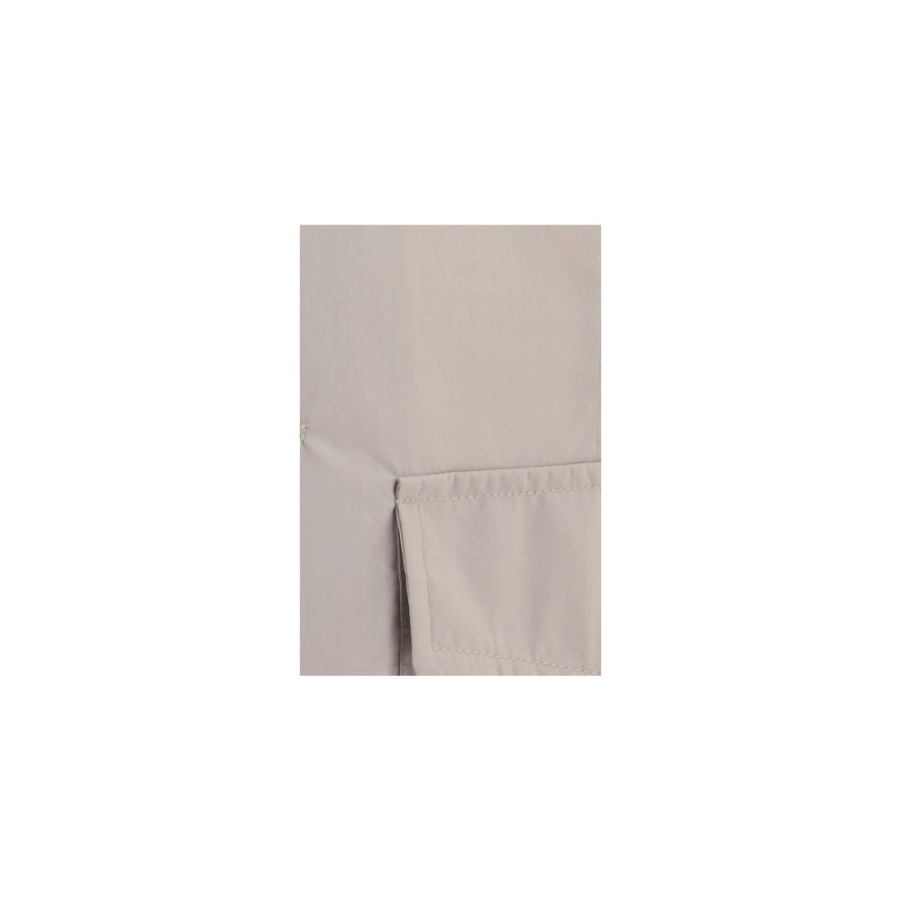 Brunello Cucinelli Beige Cotton Coat