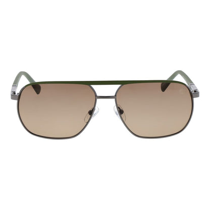 Timberland Gray Metal Sunglasses