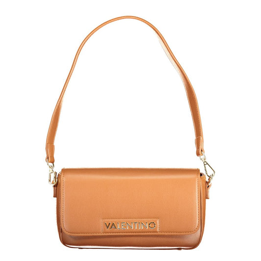 Valentino Brown Polyethylene Handbag