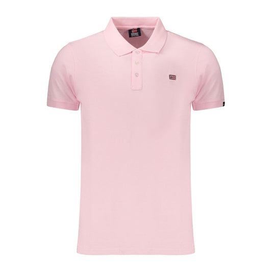 Norway 1963 Pink Cotton Men's Polo Shirt