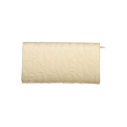 Valentino Beige Polyurethane Women's Wallet