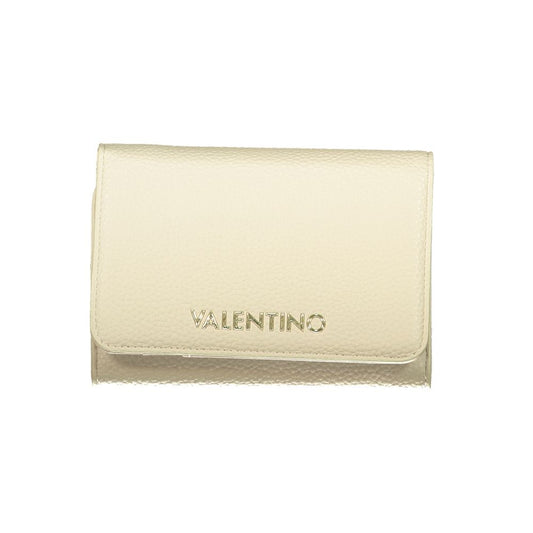 Valentino Beige Polyurethane Women's Wallet