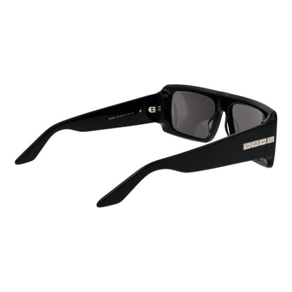 GCDS Black Acetate Sunglasses