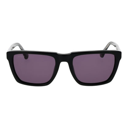 Web Black Acetate Sunglasses