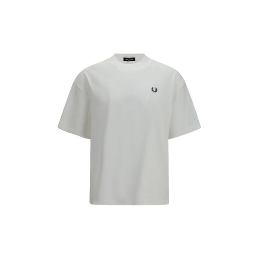 Fred Perry White Cotton T-Shirt