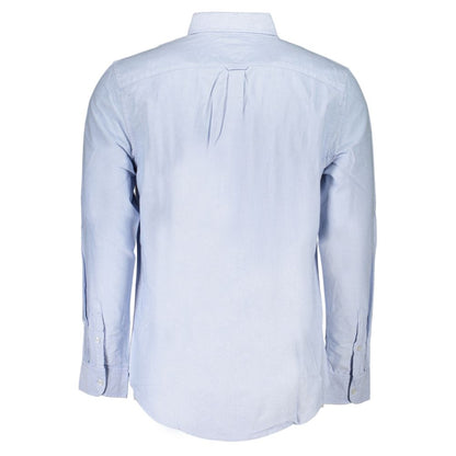 Tommy Hilfiger Azzurro Cotton Men's Shirt