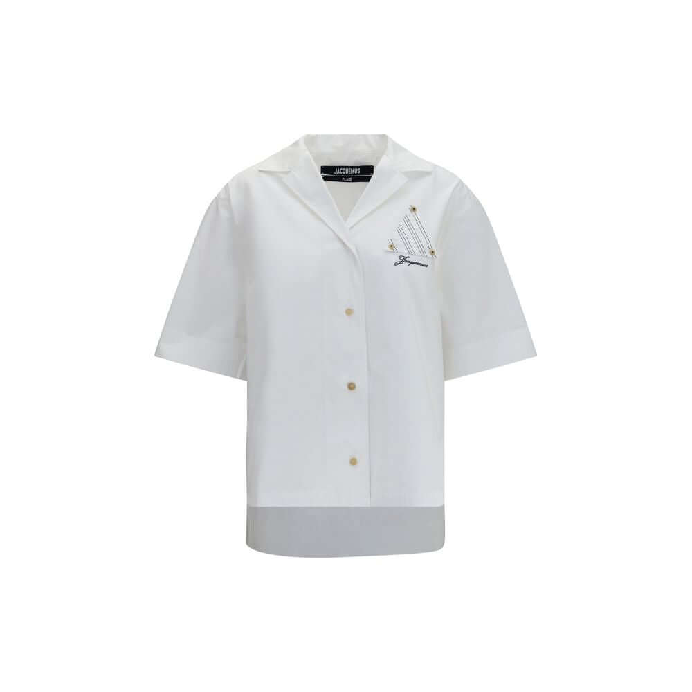 Jacquemus White Cotton Shirt