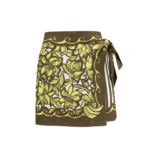 Alemais Multicolor Hemp Mini Skirt