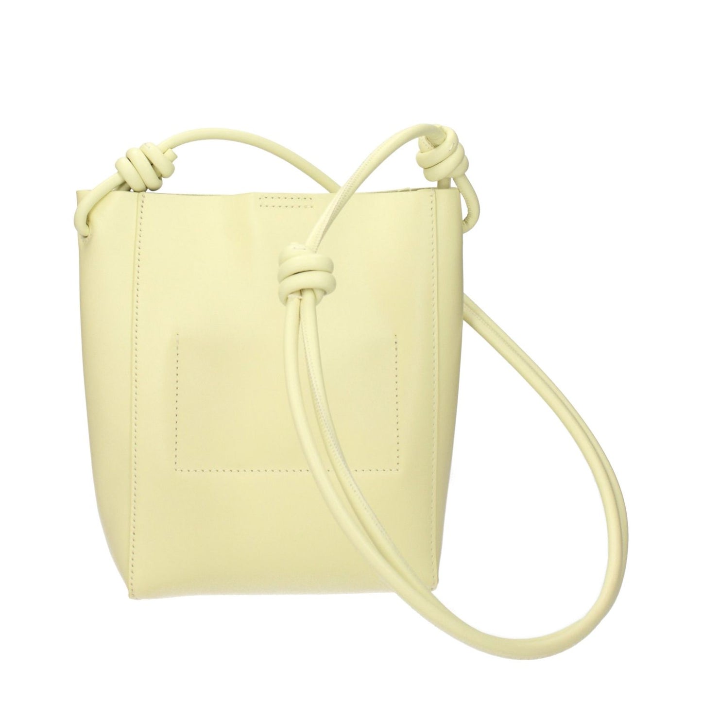 Jil Sander Yellow Leather Crossbody Bag