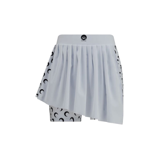 Marine Serre White Polyamide Short And Mini Shorts