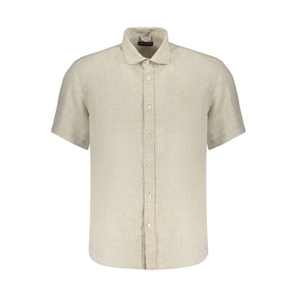 North Sails Beige Linen Men's Shirt