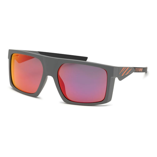 Plein Sport Brown Injected Sunglasses