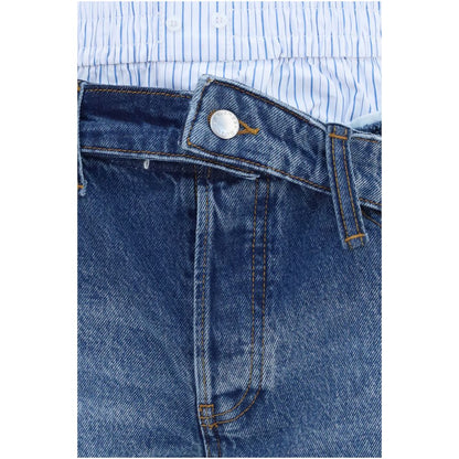 Alexander Wang Blue Denim Shorts