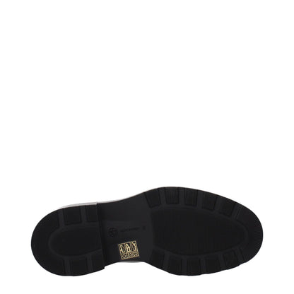 The Row Black Leather Boots