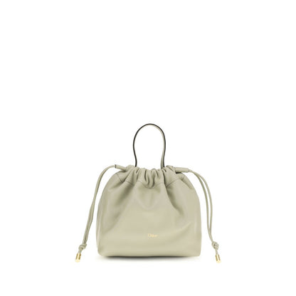 Chloé Gray Lamb Ovis Aries Shoulder Bag