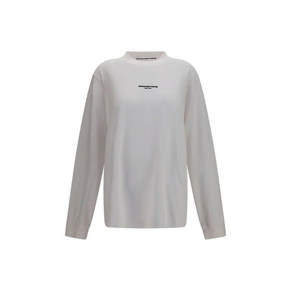 Alexander Wang White Cotton T-Shirt